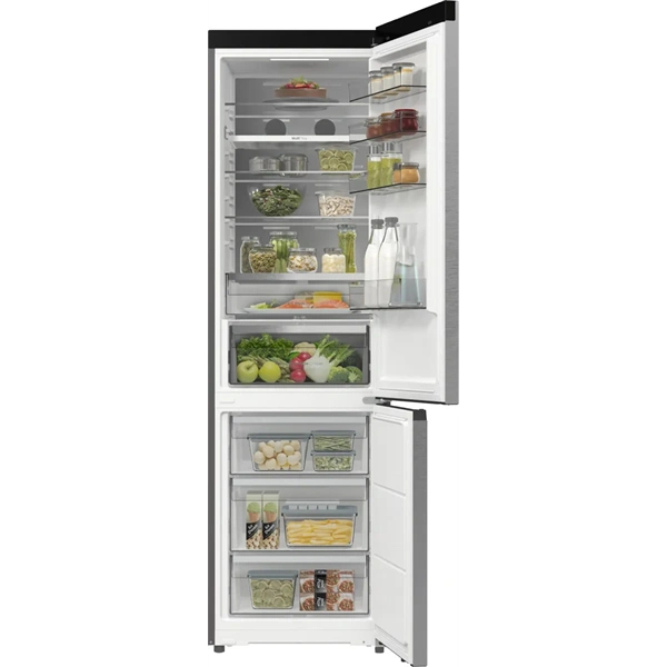 Hisense RB5P410SACC szürke, szabadonálló, alulfagyasztós hűtőszekrény
