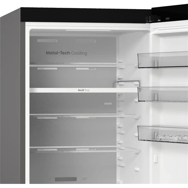 Hisense RB5P410SACC szürke, szabadonálló, alulfagyasztós hűtőszekrény