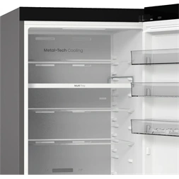 Hisense RB5P410SACC szürke, szabadonálló, alulfagyasztós hűtőszekrény