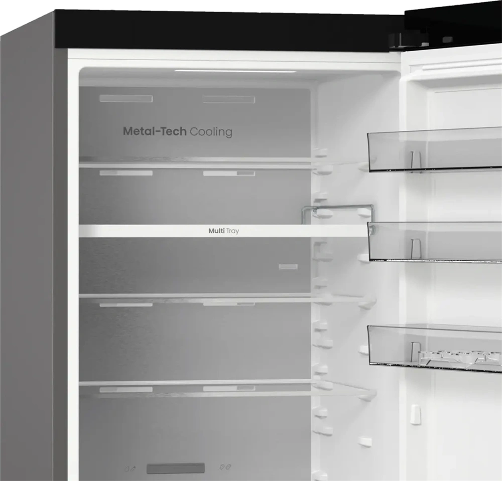 Hisense RB5P410SACC szürke, szabadonálló, alulfagyasztós hűtőszekrény