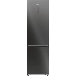 Hisense RB5P410SAFA fekete, alulfagyasztós, Hűtő:283L, Fagyasztó:130L, No frost hűtőszekrény