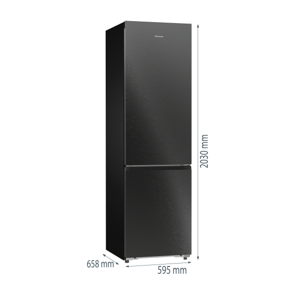 Hisense RB5P410SBFC alulfagyasztós hűtőszekrény
