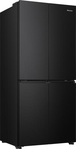 Hisense RQ5P470SAFD fekete, négyajtós, Hűtő:304L, Fagyasztó:179L, Total No frost hűtőszekrény