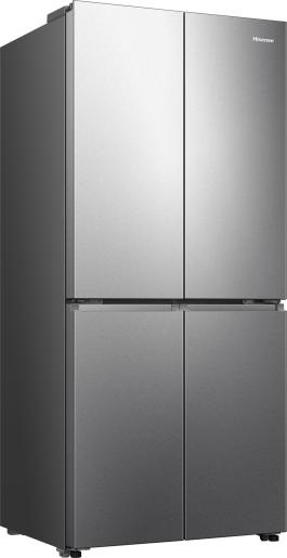 Hisense RQ5P470SAID szürke, négyajtós, Hűtő:304L, Fagyasztó:179L, Total No frost hűtőszekrény