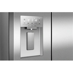 Hisense RQ5P470SYID szürke, négyajtós, Hűtő:304L, Fagyasztó:179L, Total No frost hűtőszekrény