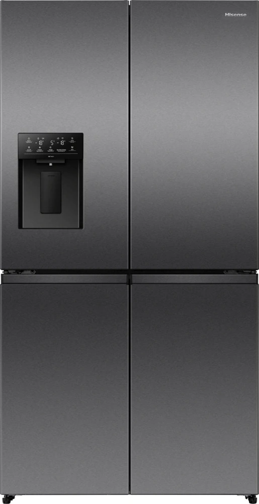 Hisense RQ5P640SYKD fekete, négyajtós, No Frost, 640 l, MultiDoor hűtőszekrény