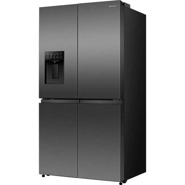 Hisense RQ5P640SYKD fekete, négyajtós, No Frost, 640 l, MultiDoor hűtőszekrény