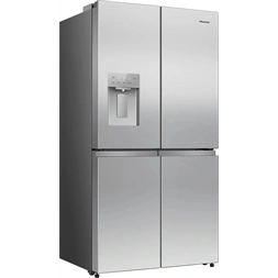 Hisense RQ5P640SYSD ezüst, négyajtós, No Frost, 640 l, MultiDoor hűtőszekrény