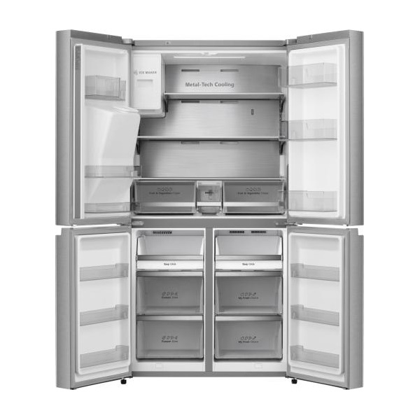 Hisense RQ760N4SASE négyajtós hűtőszekrény