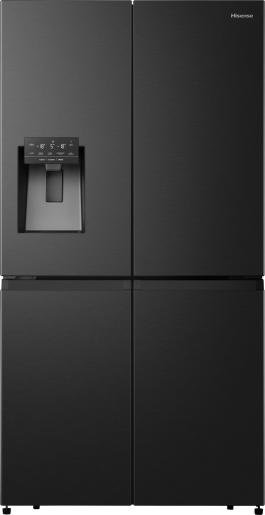 Hisense RQ760N4SBFE fekete, négyajtós, Hűtő:352L, Fagyasztó:232L, Total No frost hűtőszekrény