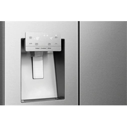 Hisense RS818N4TIC szürke, Side-by-Side, Hűtő:417L, Fagyasztó:215L, Total No frost hűtőszekrény