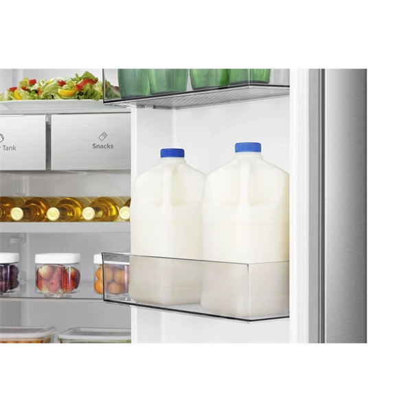 Hisense RS818N4TIC szürke, Side-by-Side, Hűtő:417L, Fagyasztó:215L, Total No frost hűtőszekrény