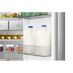 Hisense RS818N4TIC szürke, Side-by-Side, Hűtő:417L, Fagyasztó:215L, Total No frost hűtőszekrény