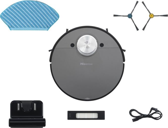 Hisense RVCL144ABEVO fekete robotporszívó