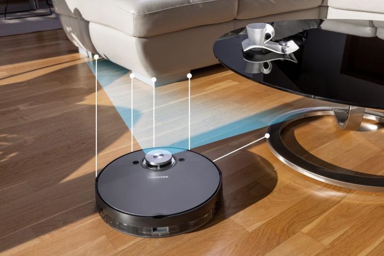 Hisense RVCL144ABEVO fekete robotporszívó