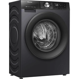 Hisense WD3S8043BB3 fekete, elöltöltős, 8 kg mosás, mosó-szárítógép