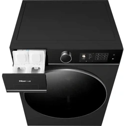 Hisense WF5i1045BBQ  fekete, elöltöltős, max. 1400ford., 10kg mosógép