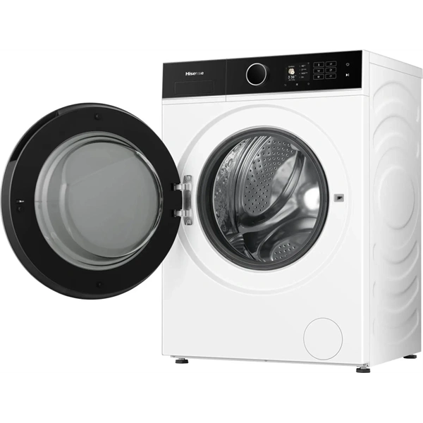 Hisense WF5i1045BWQ fehér, elöltöltős, 10,5 kg, 1400 ford./perc, gőzfunkció, WiFi, mosógép