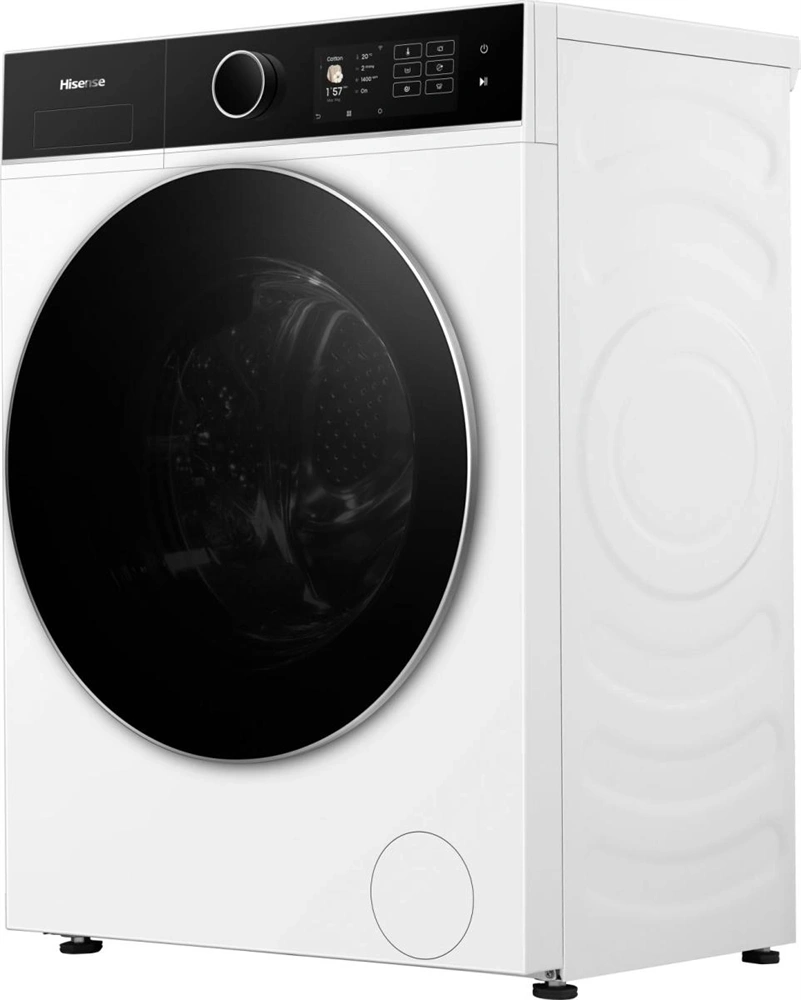 Hisense WF5i8043BWF fehér, elöltöltős, 8 kg, 1400 ford./perc, mosógép