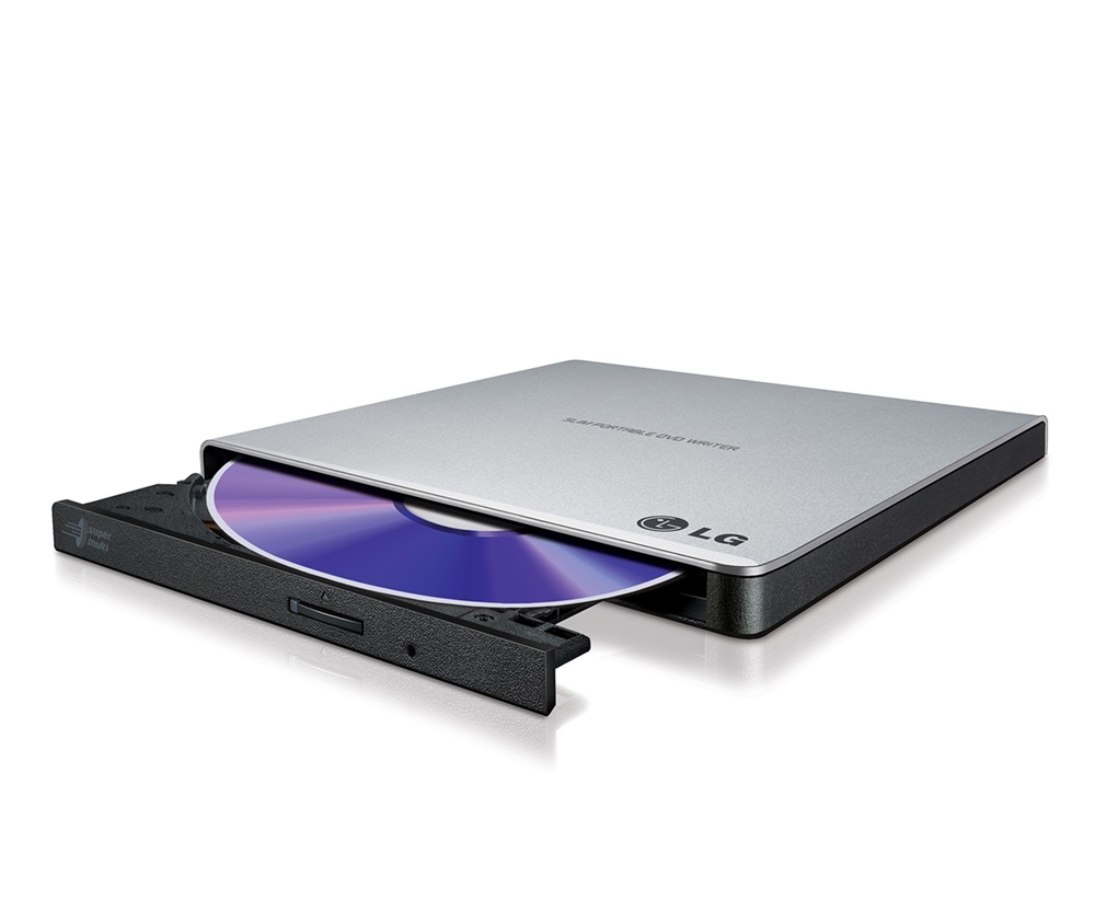 Hitachi LG GP57ES40 ezüst külső USB DVD író