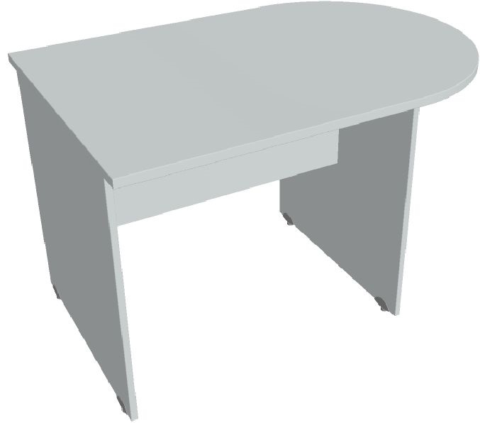 Hobis GATE GP 1200 1 szürke 120 cm íves tárgyaló asztal