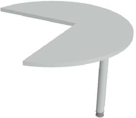 Hobis GATE GP 21 P szürke 100 cm jobb tárgyaló asztal