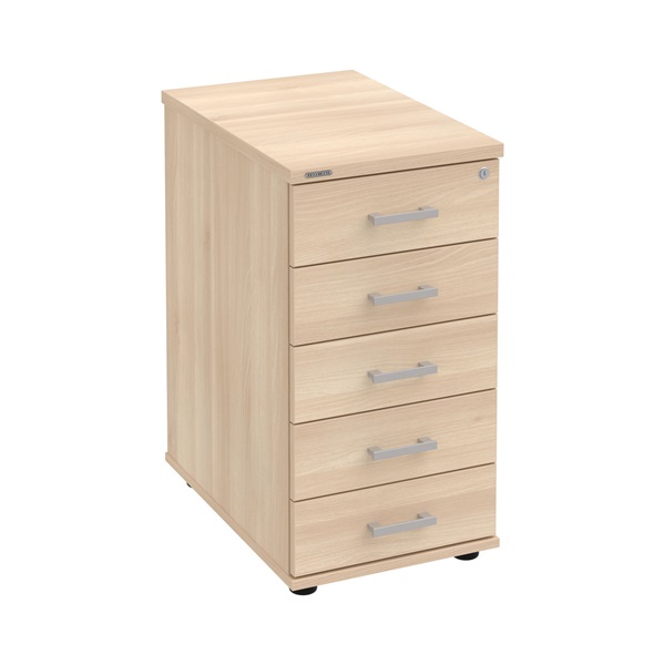 Hobis K 35 C N akác kereszt 60 cm 5 fiókos konténer