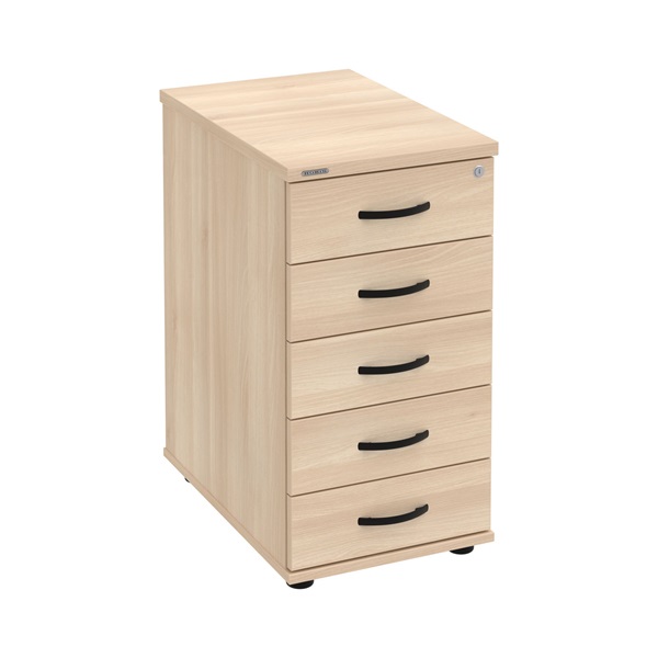 Hobis K 35 C N akác kereszt 60 cm 5 fiókos konténer
