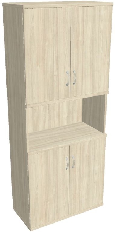 Hobis STRONG S 5 80 05 akác 192x80 cm ajtós polcos szekrény