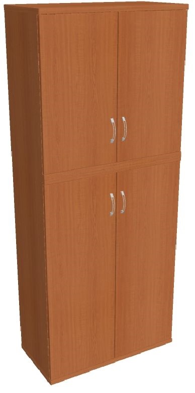 Hobis STRONG S 5 80 06 cseresznye 192x80 cm ajtós polcos szekrény