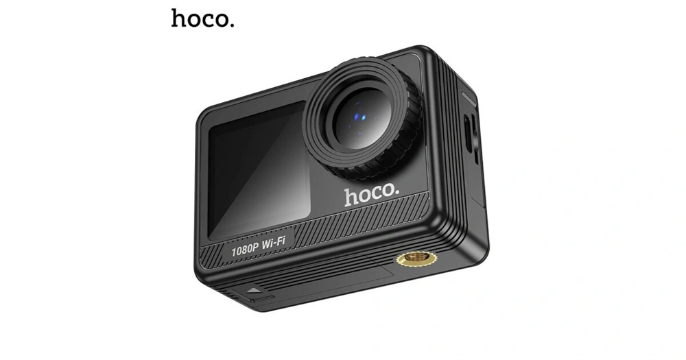 Hoco DV103 fekete  dual color képernyős sportkamera