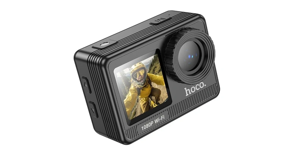 Hoco DV103 fekete  dual color képernyős sportkamera