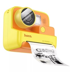 Hoco DV200 sárga nyomtatóval gyermek digitális fényképezőgép