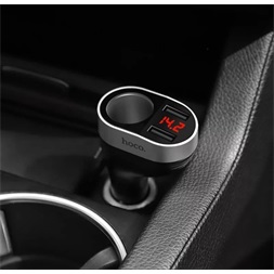 Hoco Z29 15W 2xUSB fekete autós töltő