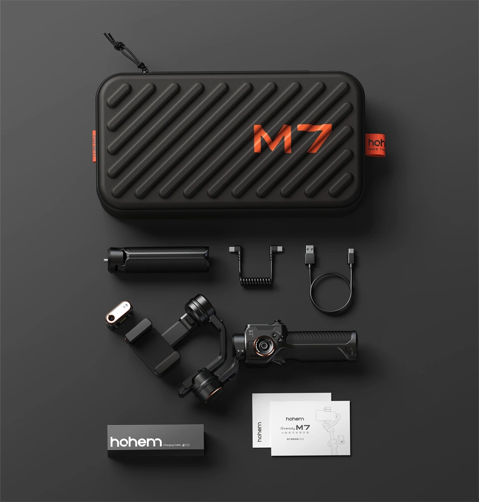 Hohem iSteady M7 fekete stabilizátor