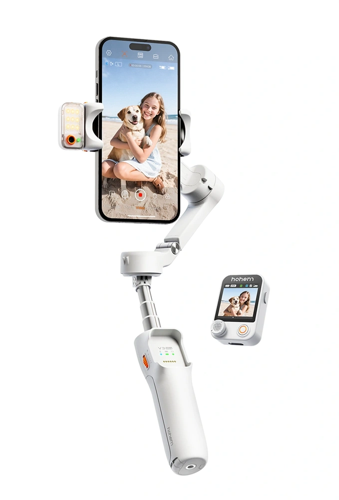 Hohem iSteady V3 Ultra fehér stabilizátor