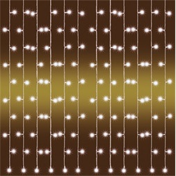 Home KAF 210LC/WW 2mx1m kültéri/beltéri melegfehér LED-es karácsonyi fényfüggöny