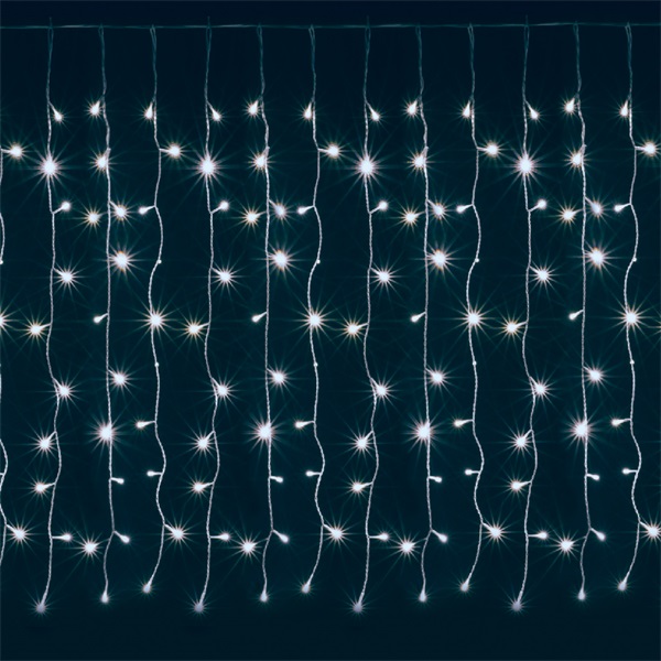 Home KAF 210LC  kültéri/2 m x 1 m/210 db hidegfehér LED-es fényfüggöny