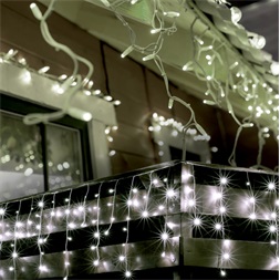 Home KKF 908/WH 30m/900 LED/8 programos/kül-beltéri hidegfehér LED-es karácsonyi fényfüggöny