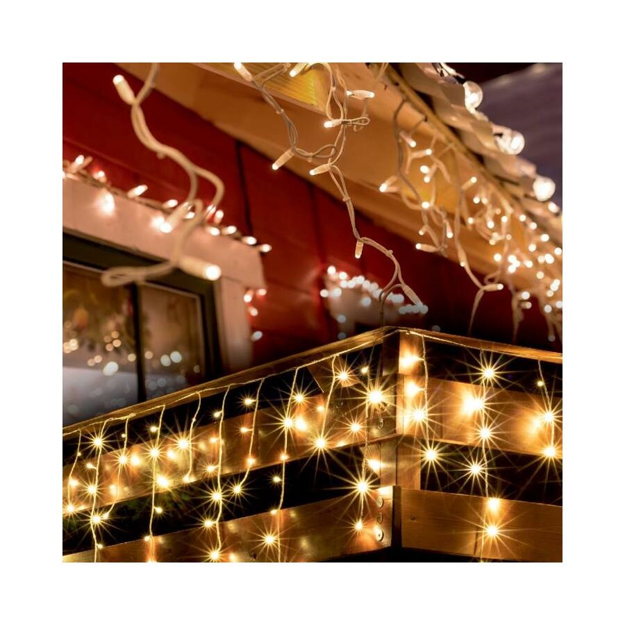 Home KKF 908/WW 30m/900 LED/8 programos/kül-beltéri melegfehér LED-es karácsonyi fényfüggöny