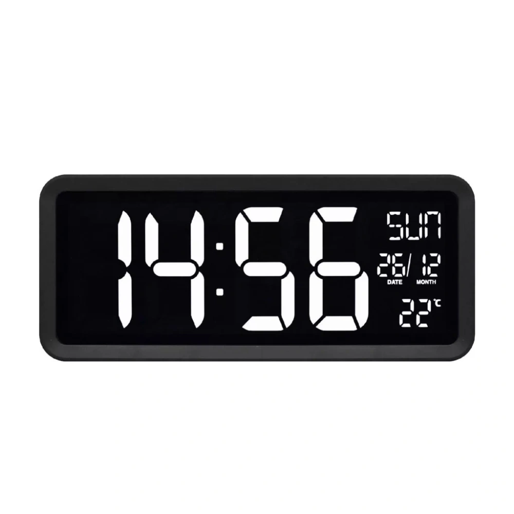Home LTCJUMBO hőmérővel LED asztali/fali óra