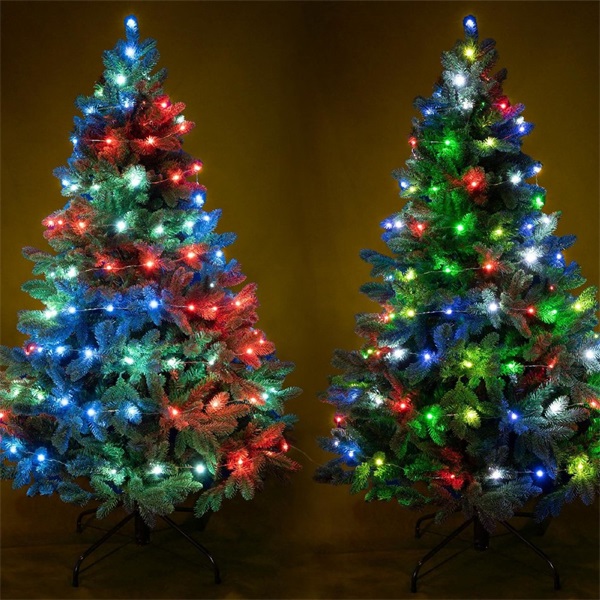 Home ML 112 RGB Micro RGB 100 LED/12 programos/beltéri színes LED-es karácsonyi fényfüzér