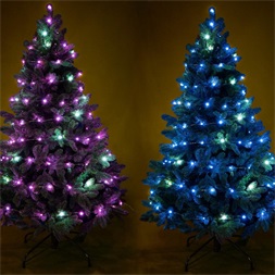 Home ML 112 RGB Micro RGB 100 LED/12 programos/beltéri színes LED-es karácsonyi fényfüzér