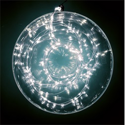 Home ML 200/WH kültéri 10 füzér / 20 LED hidegfehér Micro LED-es fényfüzér-köteg,