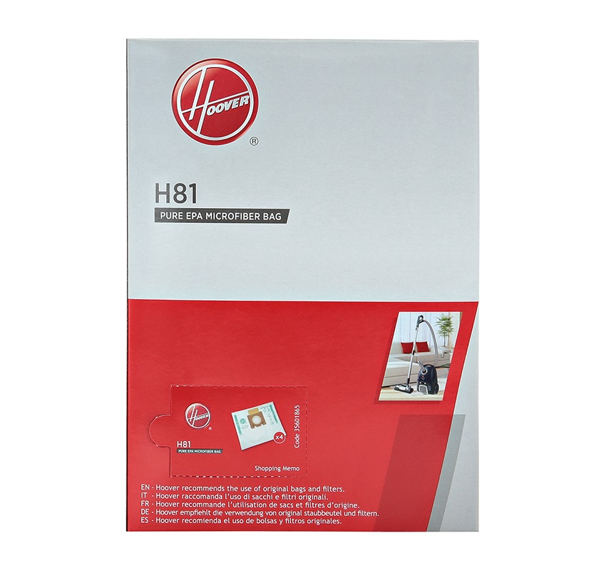 Hoover H81 4db PurEPA porzsák
