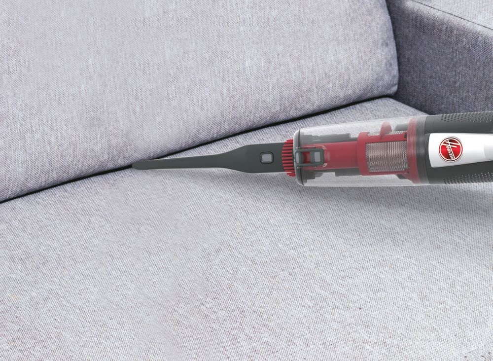 Hoover HF522STH 011 szürke-piros akkumulátoros álló porszívó