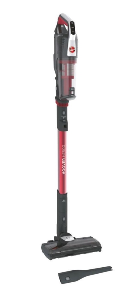 Hoover HF522STH 011 szürke-piros akkumulátoros álló porszívó