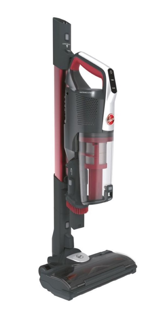 Hoover HF522STH 011 szürke-piros akkumulátoros álló porszívó