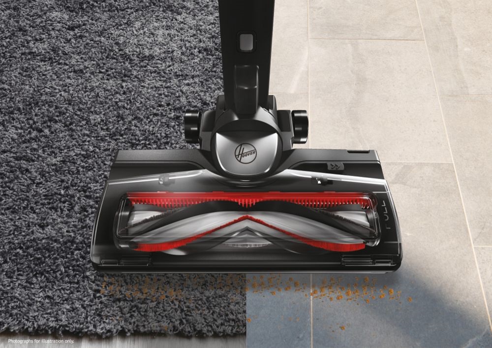Hoover HF522STP 011 szürke-kék akkumulátoros álló porszívó