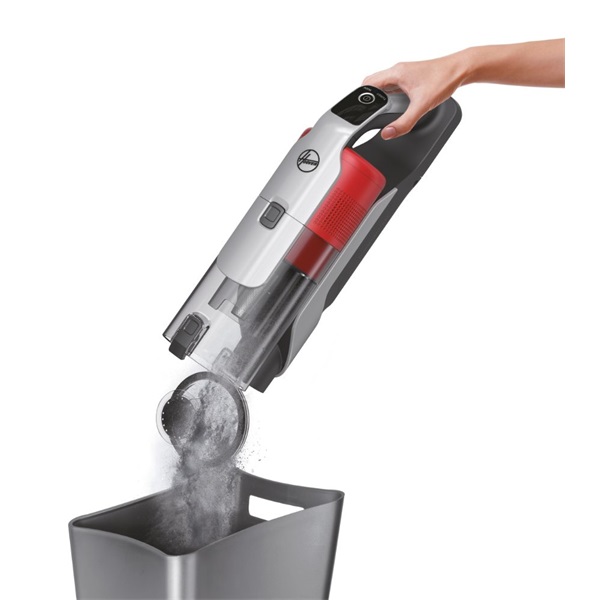 Hoover HF910H 011 szürke-piros akkumulátoros álló porszívó